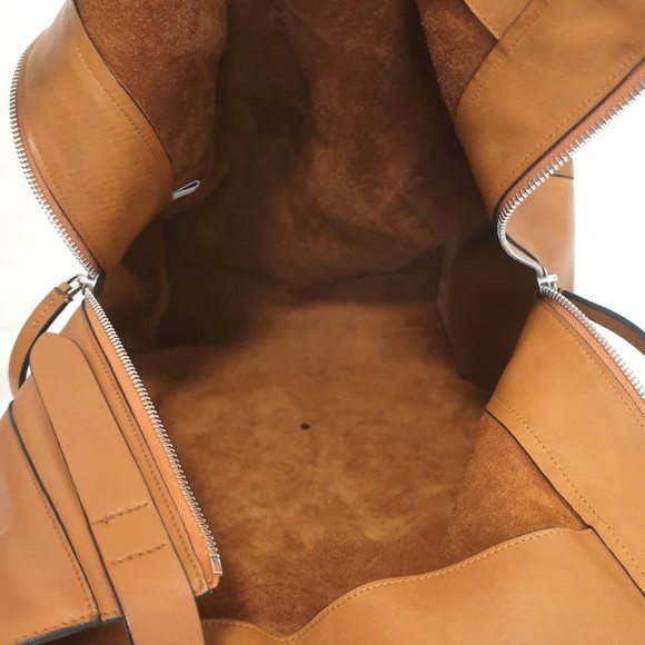 Marni Hobo Camel Leather Extra Large Shoulder Bag - Picture 10 of 12